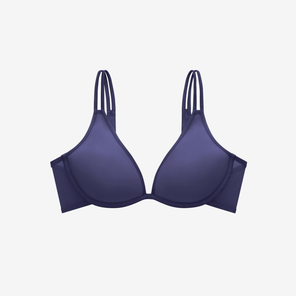 ThirdLove Bare Mesh Plunge Bra Size 32Dindigo / 32D